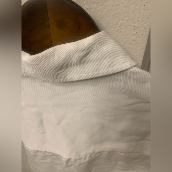 BERSHKA Men’s Oversized White Double Pocket Button Street Urban Shirt 40 Large L - Picture 9 of 10